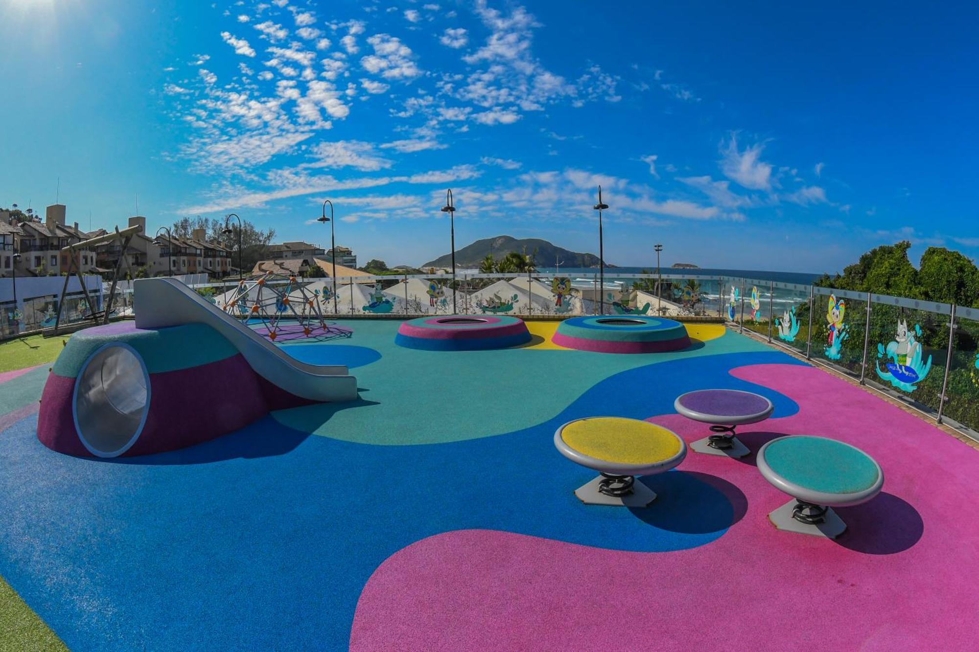 Costao Do Santinho Resort All Inclusive Florianopolis Exterior photo Playground in the park