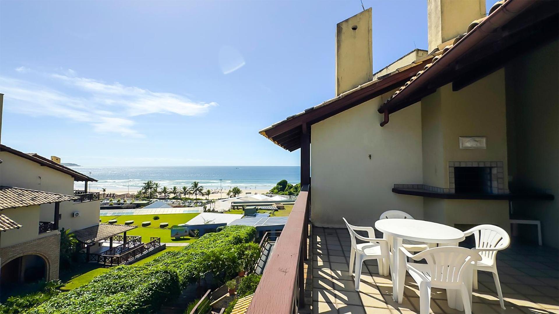 Costao Do Santinho Resort All Inclusive Florianopolis Room photo View of the beach from a condominium